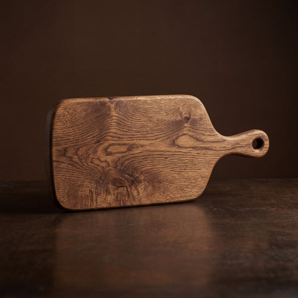 Hand-Turned Oak Serving Board